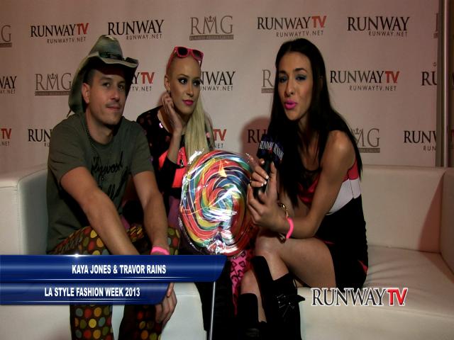 Kaya Jones Trevor Rains