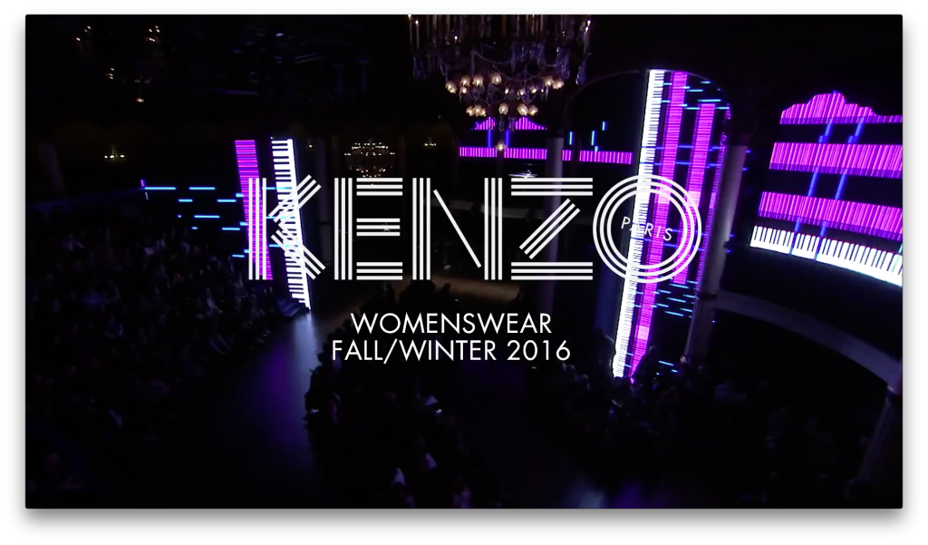 Kenzo FW-2016