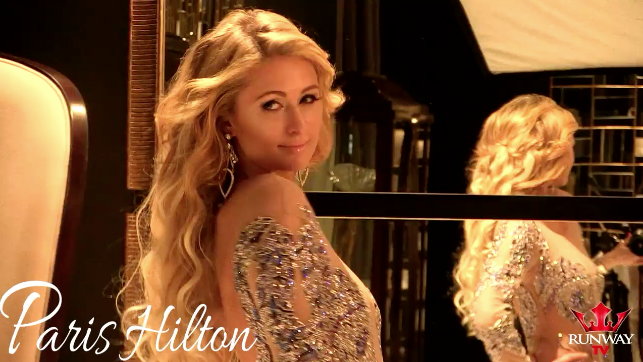 Paris Hilton Runway Music Issue magazine